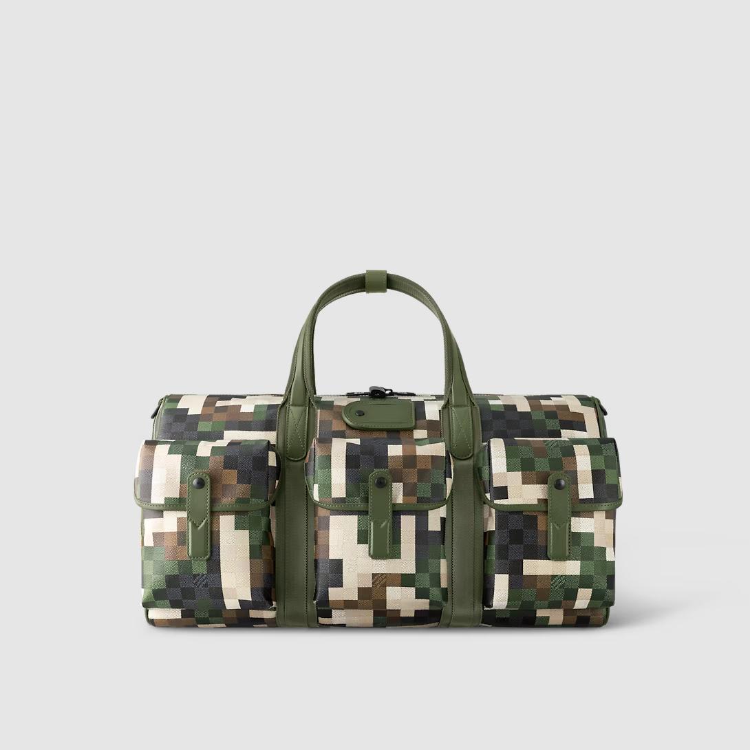 Túi Louis Vuitton Lv Trail Keepall 55 Nam Xanh Lá